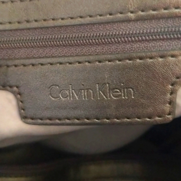 Calvin Klein silver grey tote bag - Picture 4 of 6